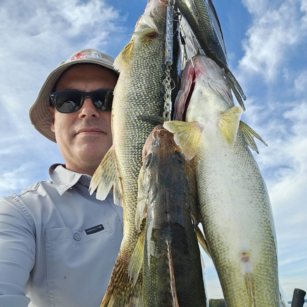 walleye fishing muskrat lake
