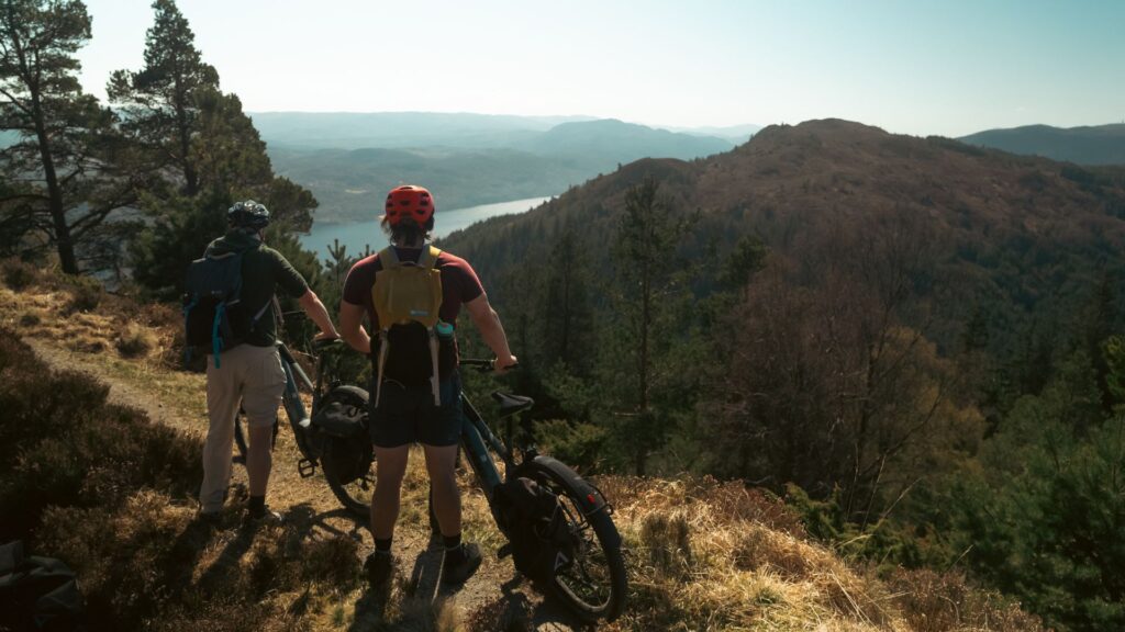 Travel Accident Insurance makes biking on west highland way Scotland a little safer