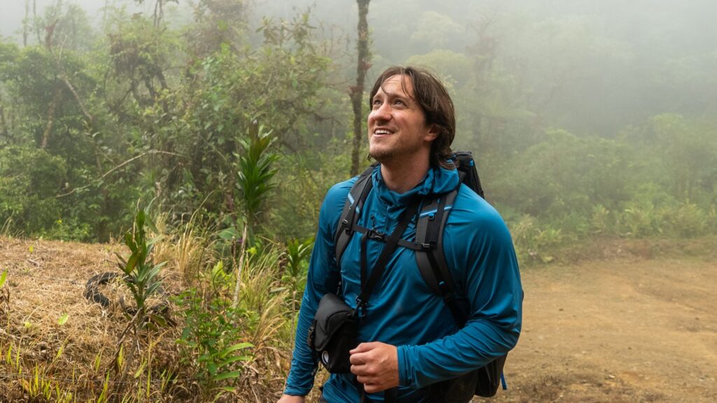 international travel accident insurance provided safety for the Epic trails filming in Costa Rica.