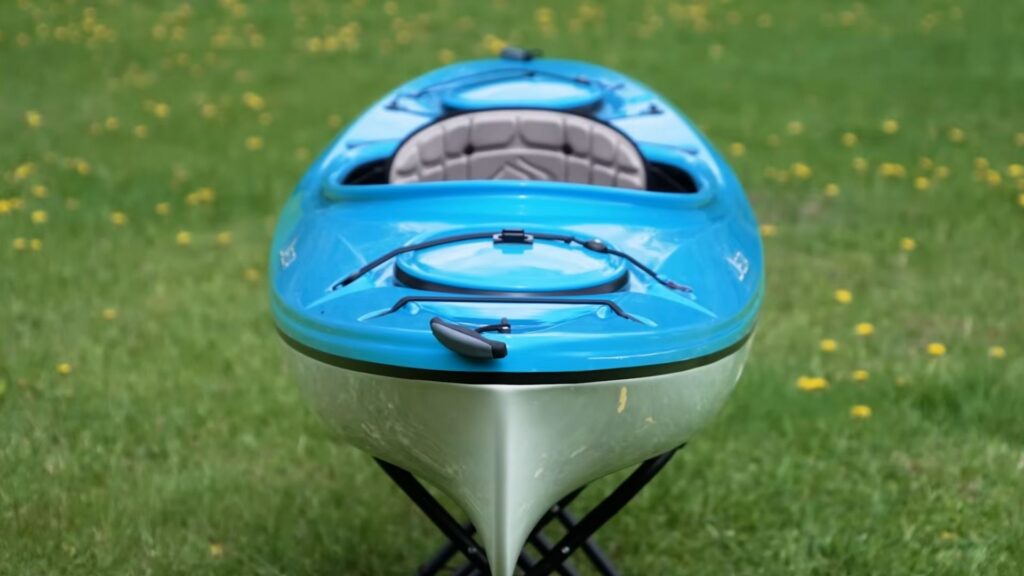 Delta Kayaks 12AR, bow of boat, review by Ken Whiting of PaddleTV