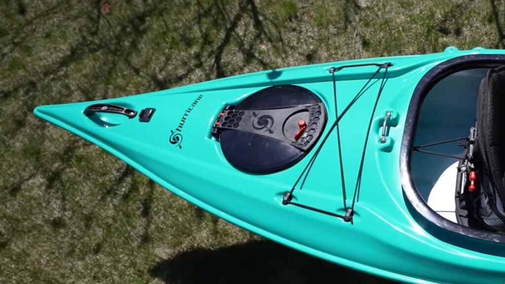 stern of the Santee 116 sport kayak