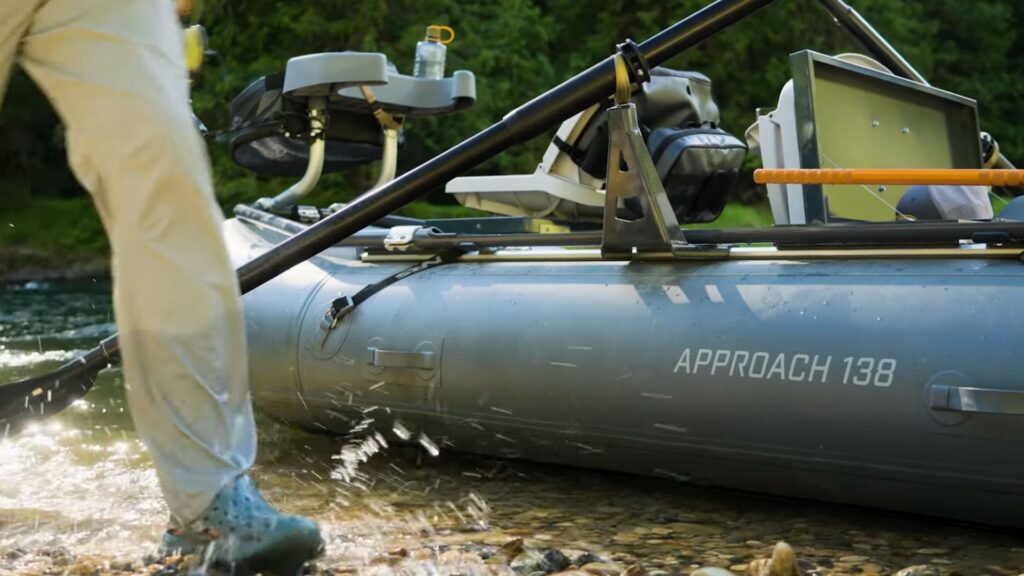 NRS Approach 138 three person fishing raft review by Jameson Redding of the Road Trip Angler TV Show.