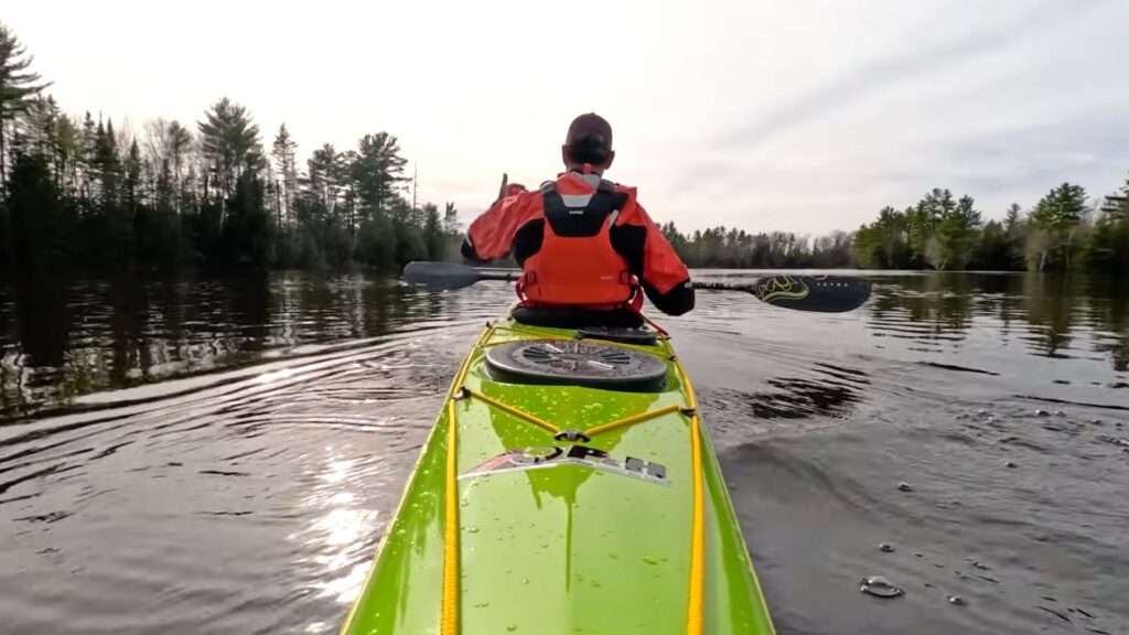 P&H Volan 162 Kayak on water