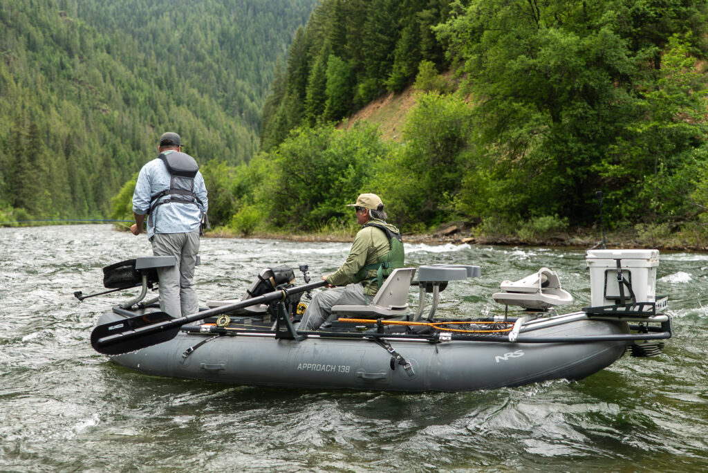 St Joe River, Idaho, fly fishing for trout