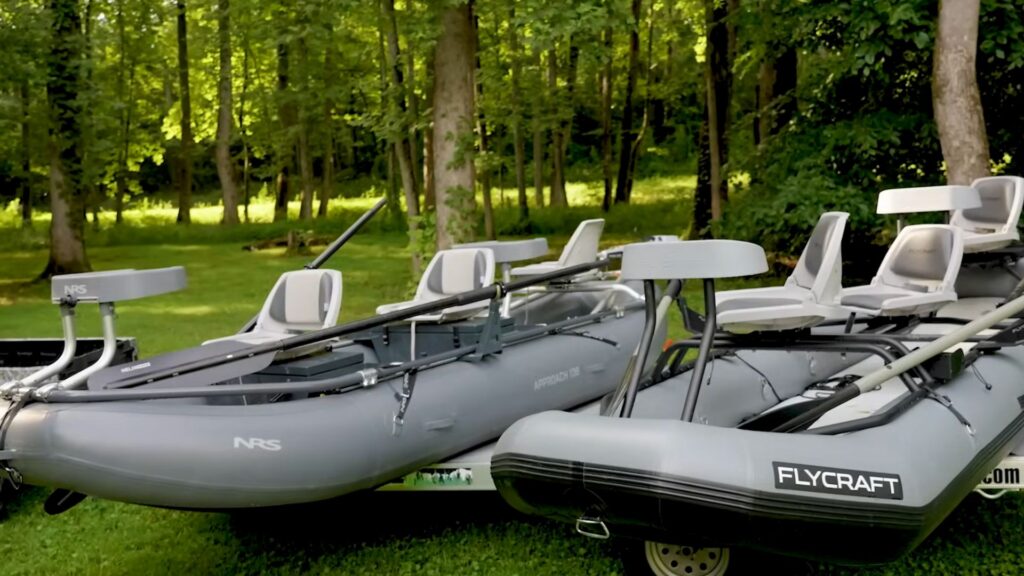 Flycraft Guide vs Approach 138 Fishing Rafts Compared