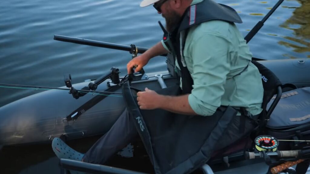 adjusting net mount on the Oxbow