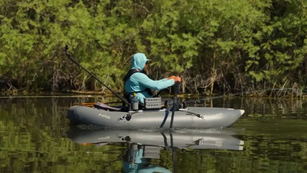 Jameson rowing the NRS Oxbow