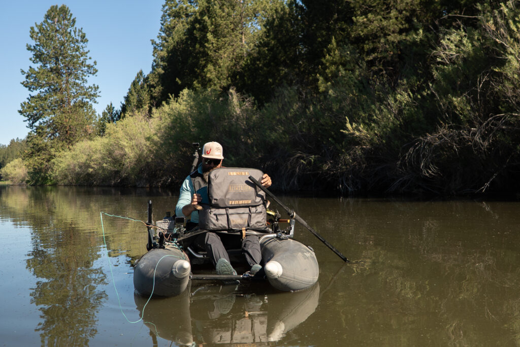 NRS oxbow 85 single person fishing raft review