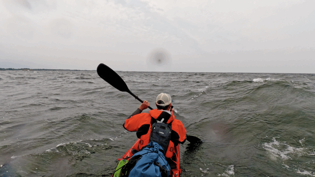 Georgian Bay, ken kayaking and camping