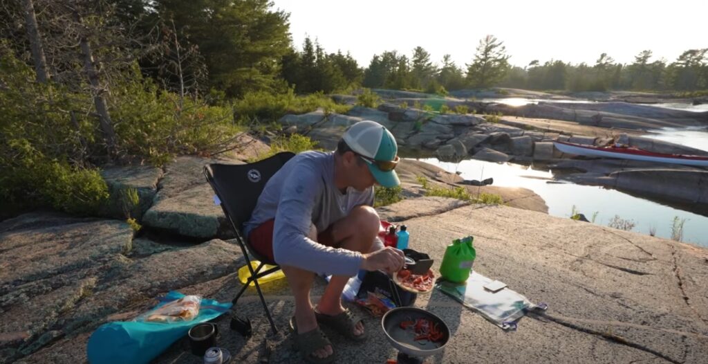 camping on Georgian Bay