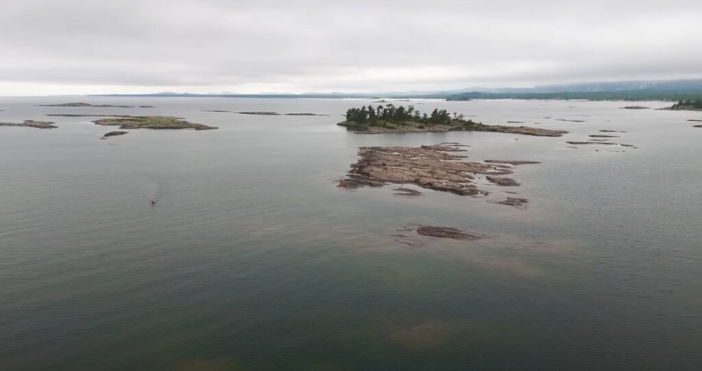 georgian bay kayak camping trip
