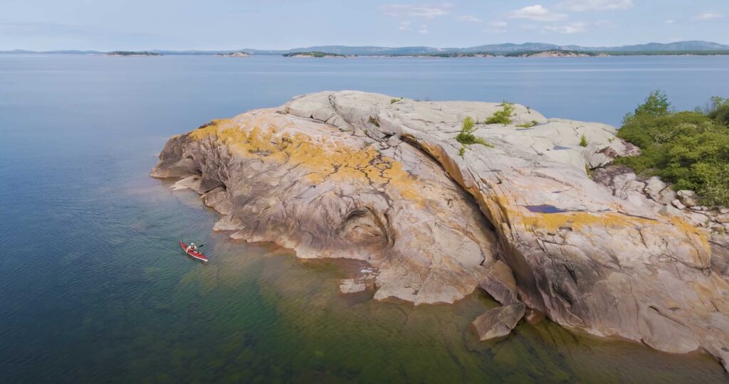 bustard islands georgian bay ken kayaking