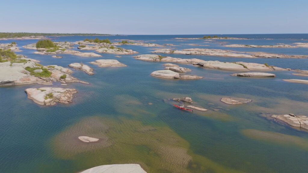 30,000 islands near lake huron, georgian bay