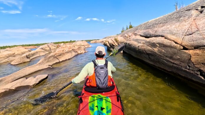georgian bay paddling trip