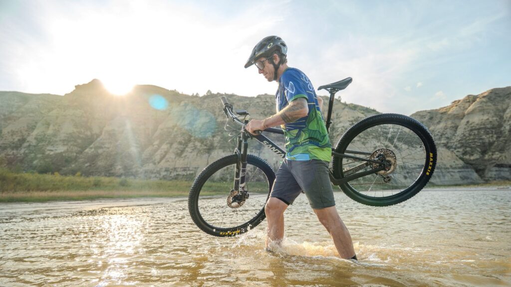 Biking in North Dakota Badlands and the Maah Daah Hey Trail