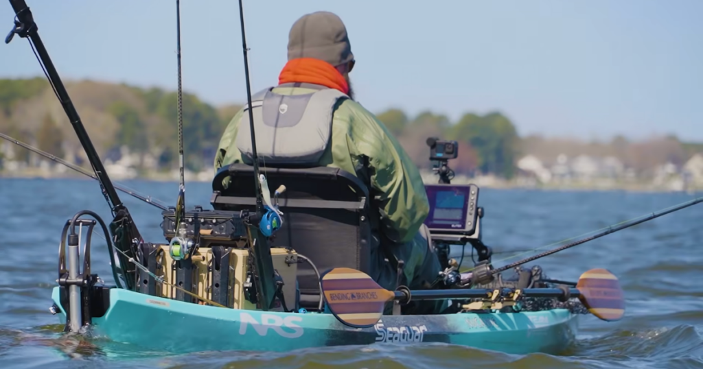 hard shell rigged kayak
