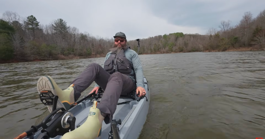 pedal fishing kayak