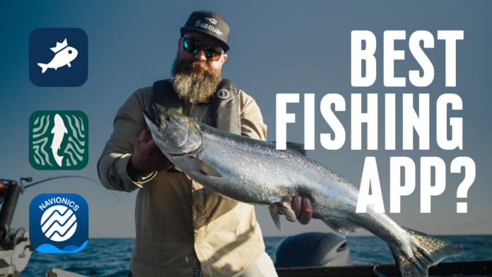 best fishing app fishbrain ontwater garmin navionics